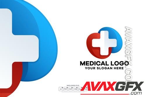 Medical Gradient Logo Template