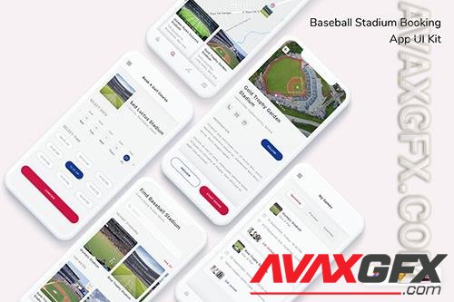 Baseball Stadium Booking App UI Kit 7EQLFTQ