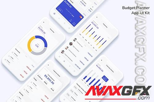 Budget Planner App UI Kit XHNKA6X