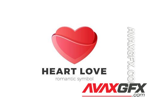 Heart Love Logo Valentines Day Romantic