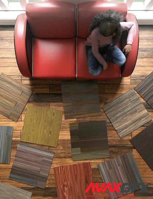 Laminated Wood Floors Iray Shaders