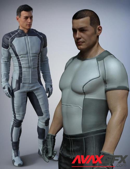 Space Uniform for Genesis 8 Male(s)