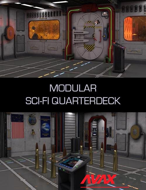 Modular Sci-Fi Quarterdeck