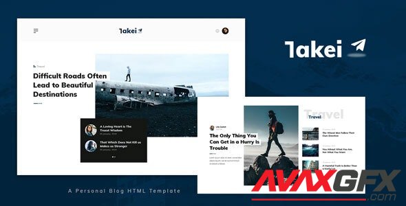 ThemeForest - Takei v1.0 - Blog and Magazine HTML Template - 33746881