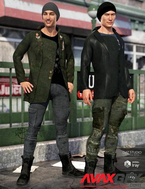 dForce Hot Shot Outfit Textures