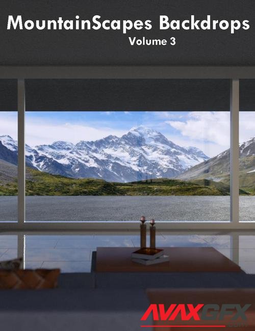 MountainScapes Backdrops Volume 3