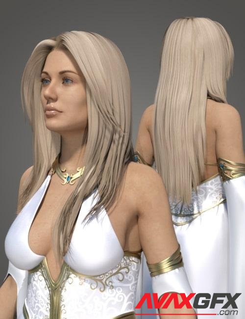 Ethereal Goddess Hair for Genesis 8 Female(s)