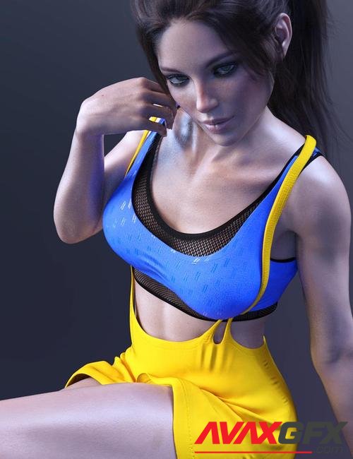 dForce X-Fashion Breathtaking Skirt for Genesis 8 Female(s)