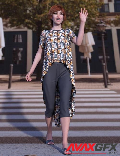 dForce Mellow Outfit for Genesis 8 Female(s)
