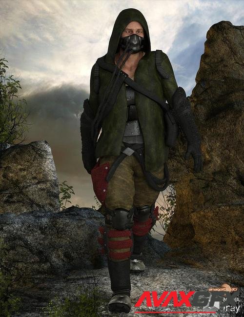 BLACKHAT - Outlanders: The Runner - For DS & Genesis8 Male