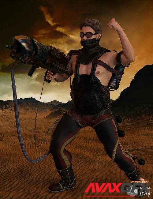BLACKHAT - Outlanders: Fireball - for DS and Genesis 8 Male