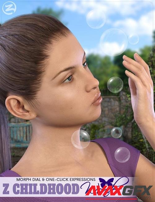 Z Childhood Wonder - Expressions for Genesis 3 Female