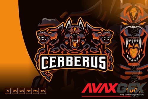 Cerberus Mascot Logo