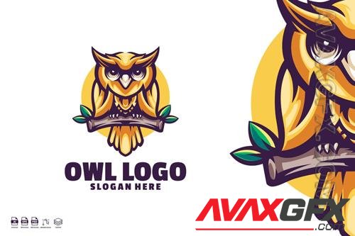 Owl logo template