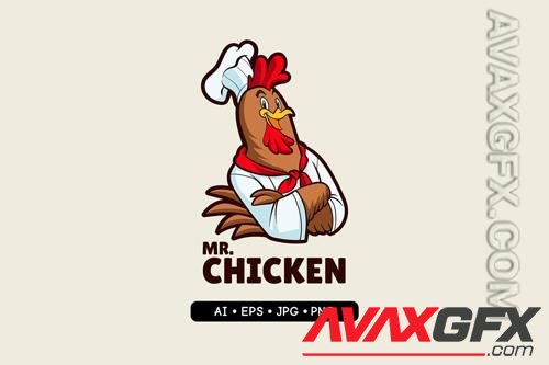 MrChicken - Mascot Logo