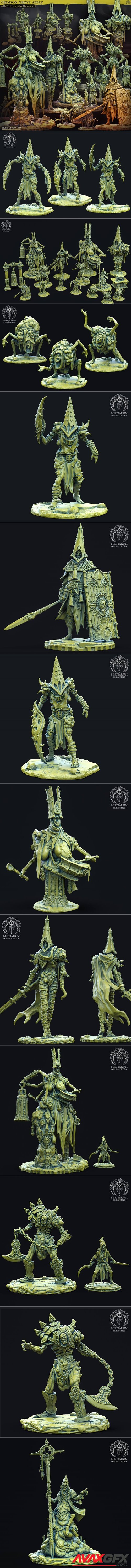 Bestiarum Miniatures 2021 March Release – 3D Printable STL