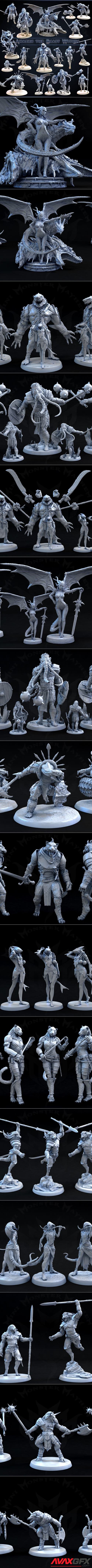 Awaken the Beast Within February 2021 – 3D Printable STL