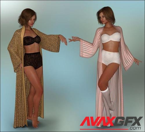 dForce-Bliss Robe for G8F