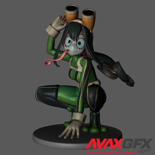 Asui Tsuyu – 3D Printable STL