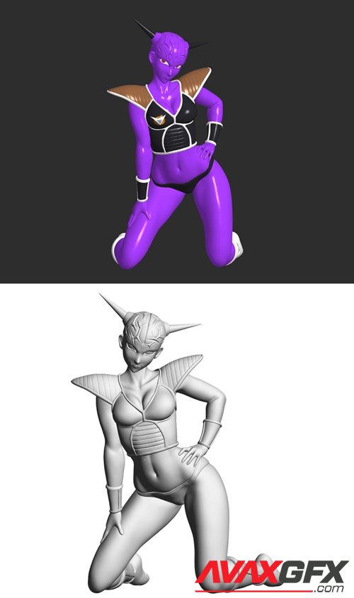 Captain Ginyu – 3D Printable STL