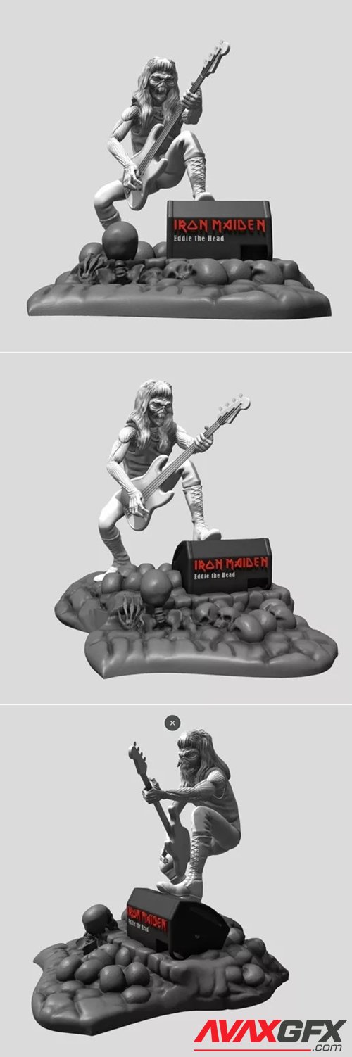 Iron Maiden – 3D Printable STL