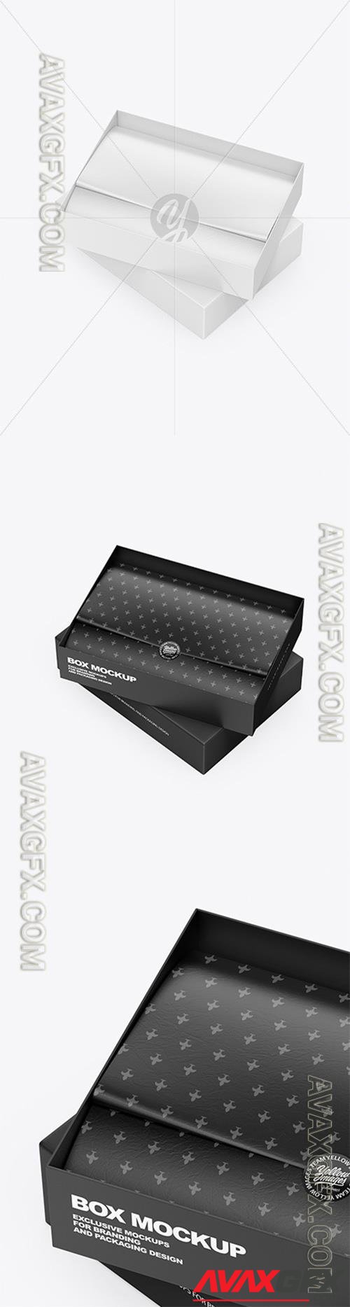 Opened Paper Box With Package Mockup 87333 TIF