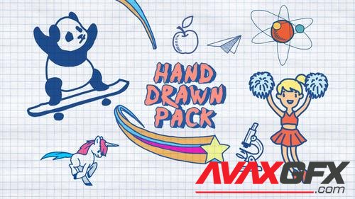 MotionArray – Back To School Hand Drawn Pack 1018315