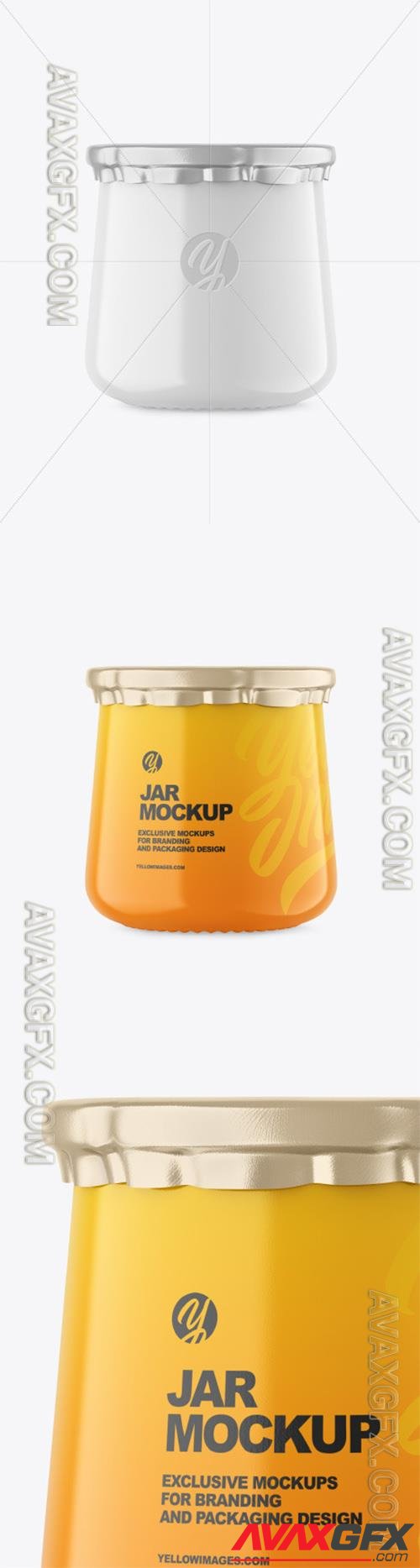 Glossy Jar Mockup 88314 TIF