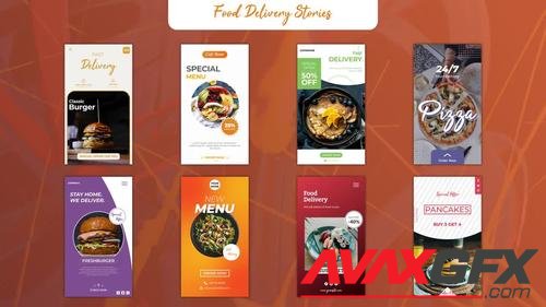 MotionArray – Food Delivery Stories 922565