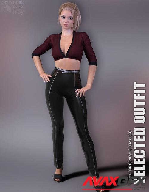 dForce Selected Outfit for Genesis 8 Females