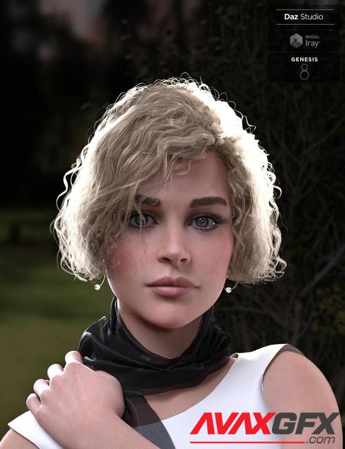 KylieBob Hair for Genesis 8 Female(s)