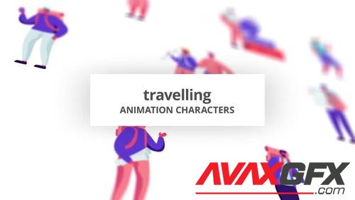 MotionArray – Travelling - Character Set 985076