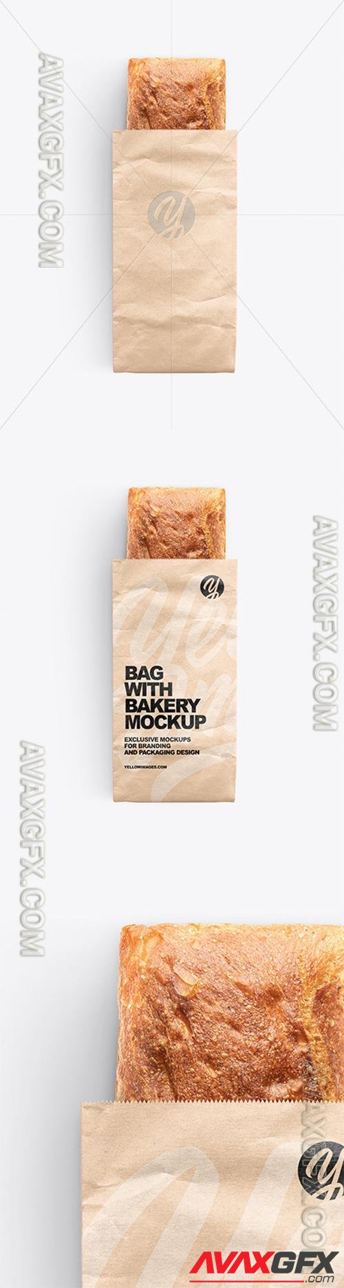 Paper Bag With Bakery Mockup 89301 TIF