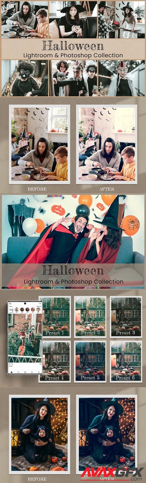 Halloween Lightroom Photoshop LUTs - 6508456