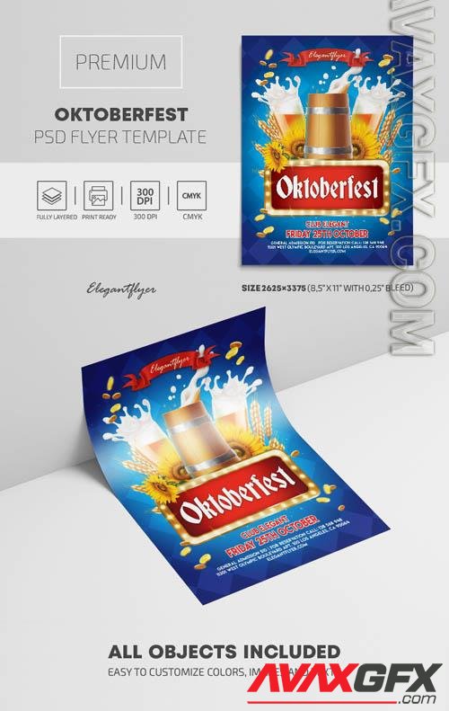 Oktoberfest Premium PSD Flyer Template