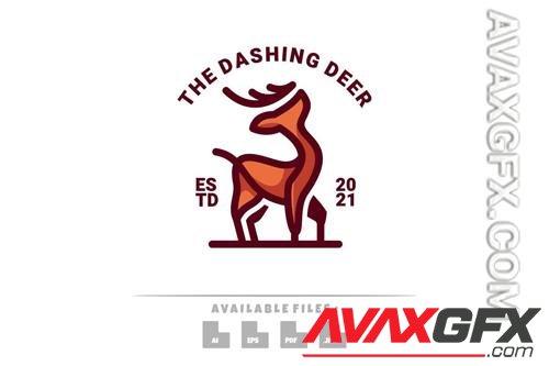 The Dashing Deer Logo