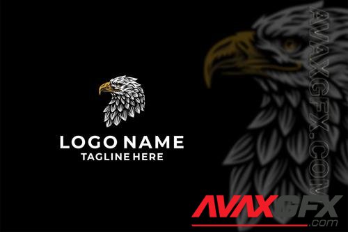 Eagle Head Logo Design Vector