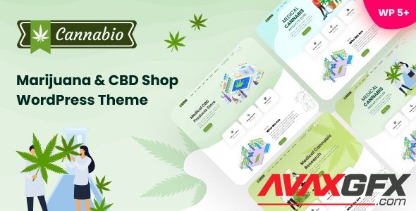 ThemeForest - Cannabio v1.81 - Marijuana and Cannabis WordPress Theme - 31520319