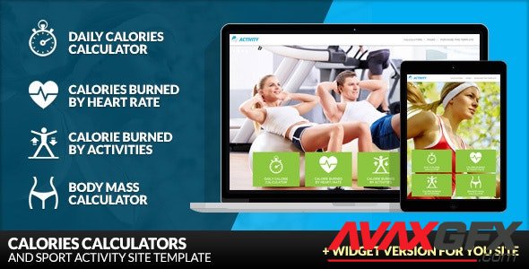 ThemeForest - Activity v1.5 - Sport and Fitness Site Template - 8792981