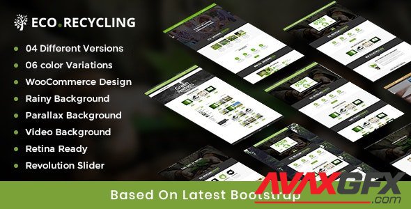ThemeForest - Eco Recycling v1.5 - A Multipurpose Template - 9850285
