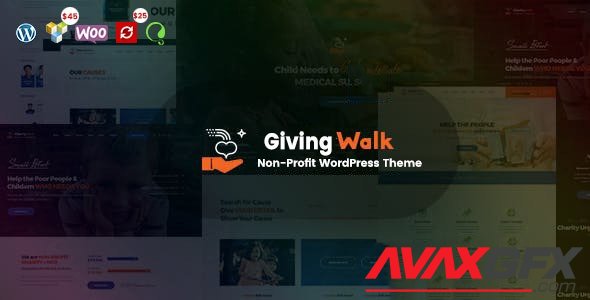 ThemeForest - GivingWalk v2.0.1 - Multipurpose Nonprofit WordPress Theme - 23068875