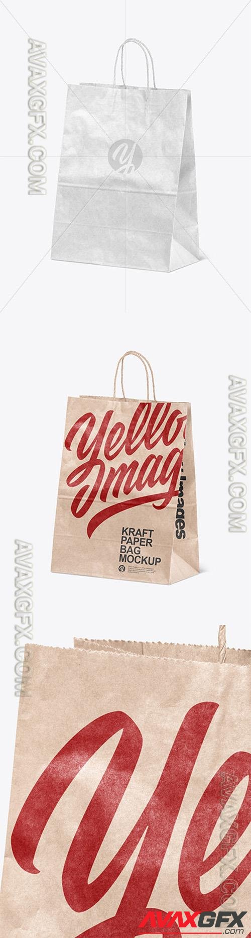 Kraft Paper Shopping Bag Mockup 89329 TIF