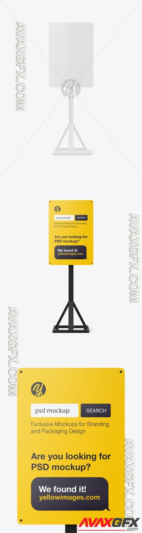 Promotional Advertising Stand Mockup 89595 TIF