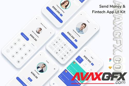 Send Money & Fintech App UI Kit XLBBF7F