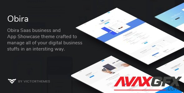 ThemeForest - Obira v1.9.5 - SaaS Business & App Showcase WordPress Theme - 21386053