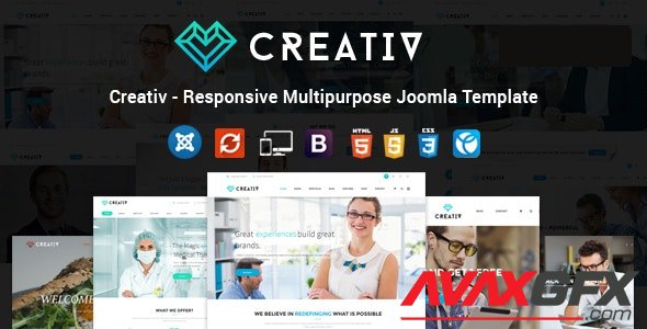 ThemeForest - Creativ v1.9 - Responsive Multipurpose Joomla Template - 14838060