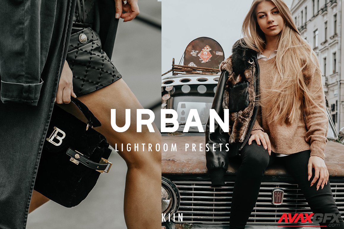 CreativeMarket - 5 URBAN LIGHTROOM PRESETS 6163575