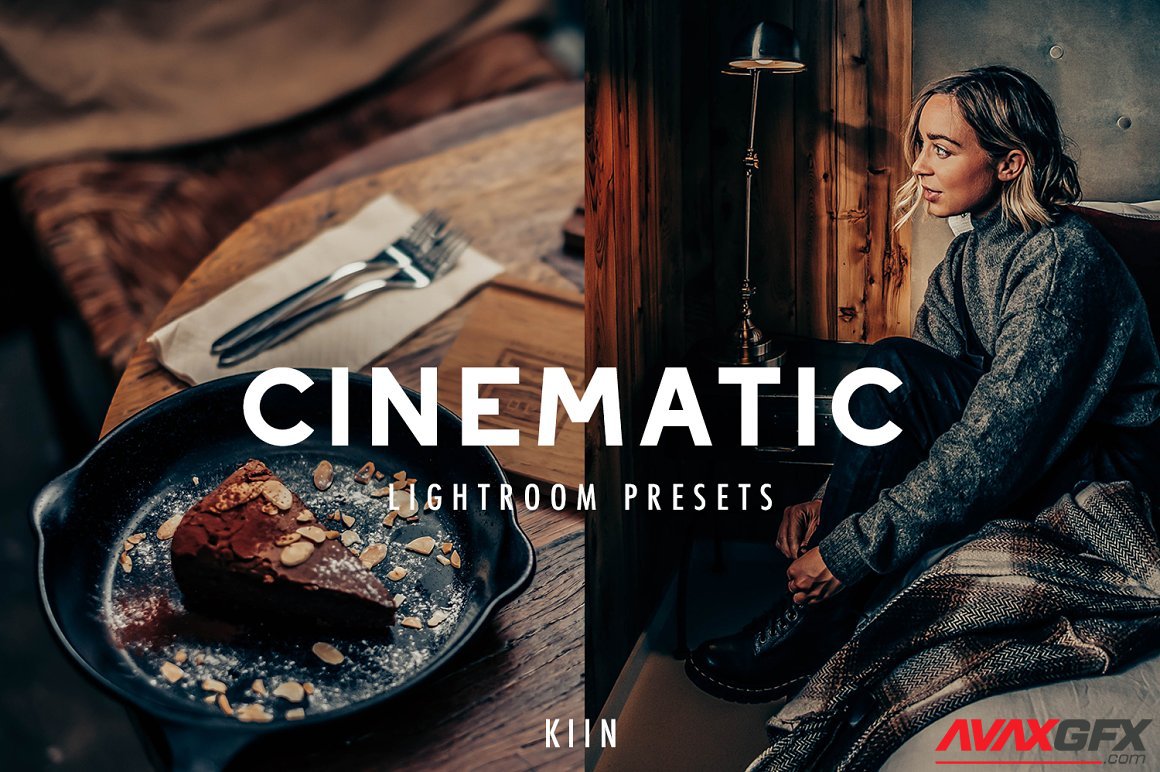 CreativeMarket - 7 CINEMATIC FILM LIGHTROOM PRESETS 6423337