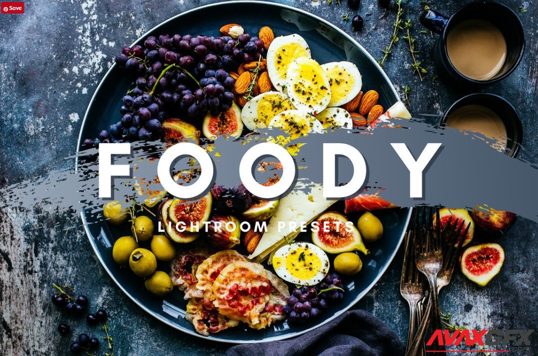 CreativeMarket - Foody Lightroom Presets 6463094