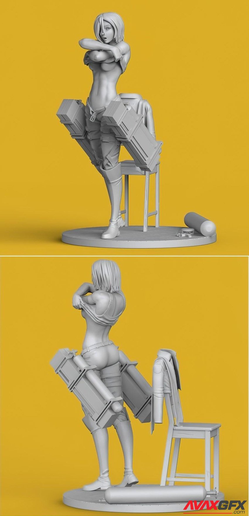 Mikasa Akerman 3D Printable STL